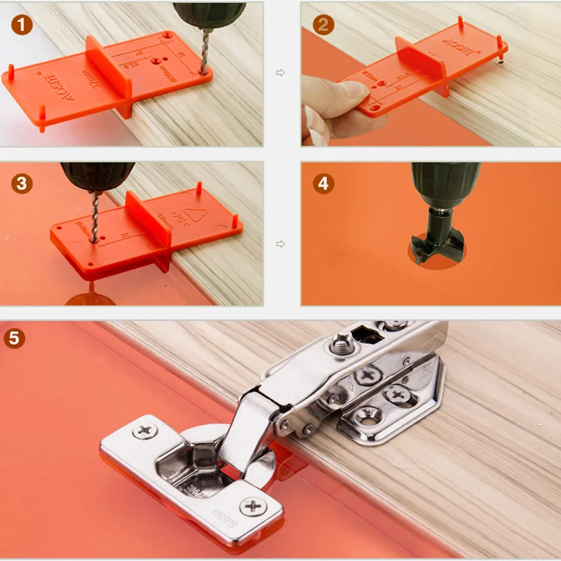 35/40 мм деревообрабатывающий локатор для отверстий инструменты шкафов дверной