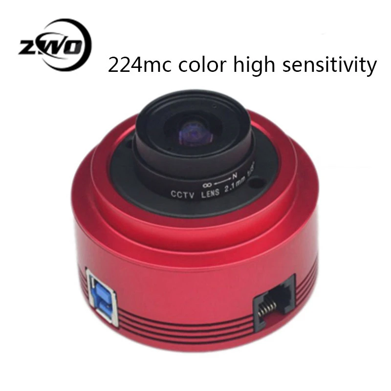 Цветная астрономическая камера ZWO ASI224MC ASI Планетарная Солнечная Лунная
