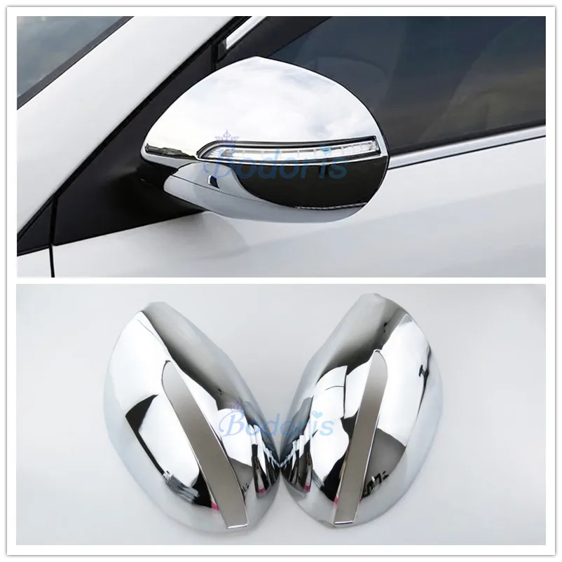 

For Kia Sportage 2010 2011 2012 2013 2014 2015 Side Wing Mirror Cover Rearview Rear View Overlay Chrome Car Styling Accessories