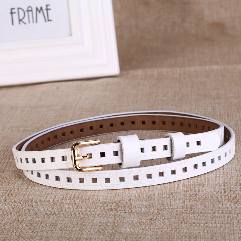 

Women For Belt Square Pin Buckle Jeans Fashion Luxury Brand Designer Waistband Adjustable Dress Accessories White Coffee Camel