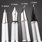 1 шт. черный Ручка Picasso 0,380,50,71 мм тонкий наконечник финансовые практика каллиграфии, для студентов подарочная ручка без коробки