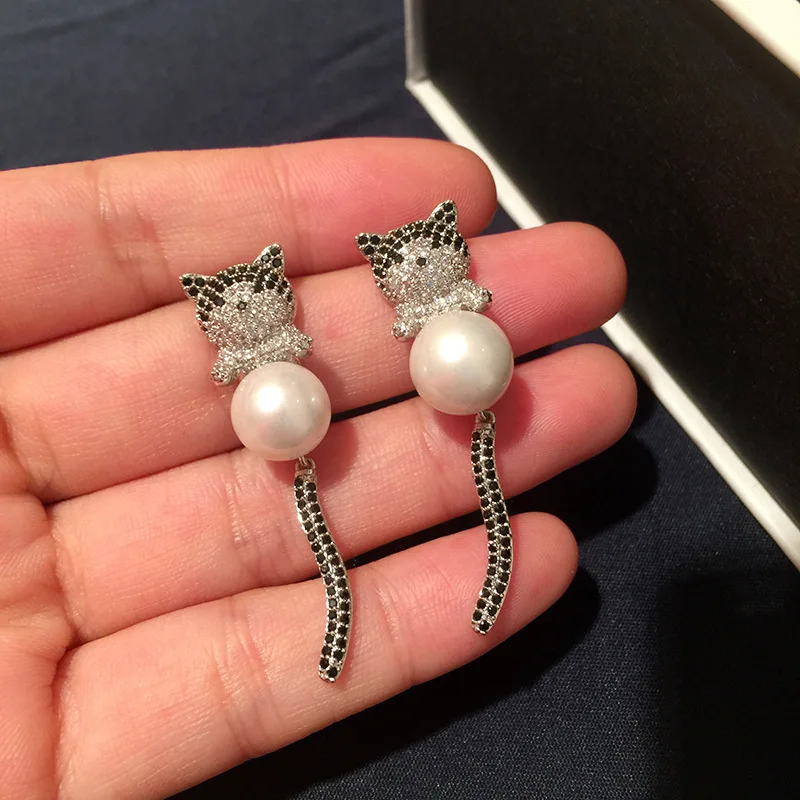 

Cute Cute Cat Earrings cute girl Earrings