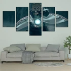 5 панелей аниме Hokage Minato Namikaz настенный холст Художественная печать постер разные картины для украшения дома картина для детской комнаты