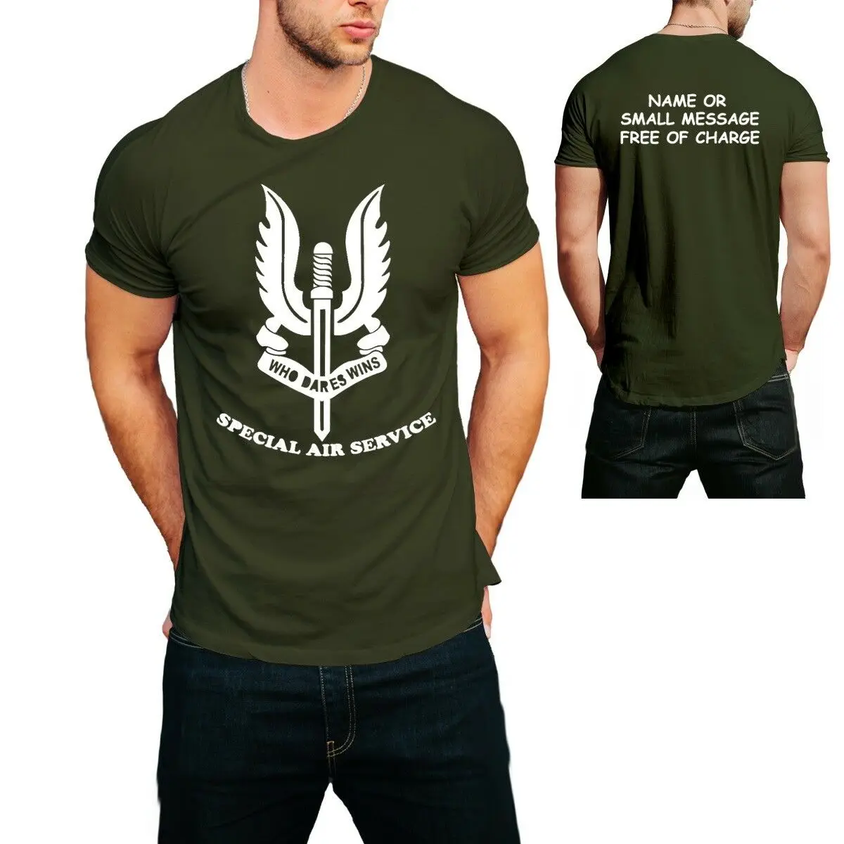 Мужская футболка премиум класса для британских спецназ|Мужские футболки| |