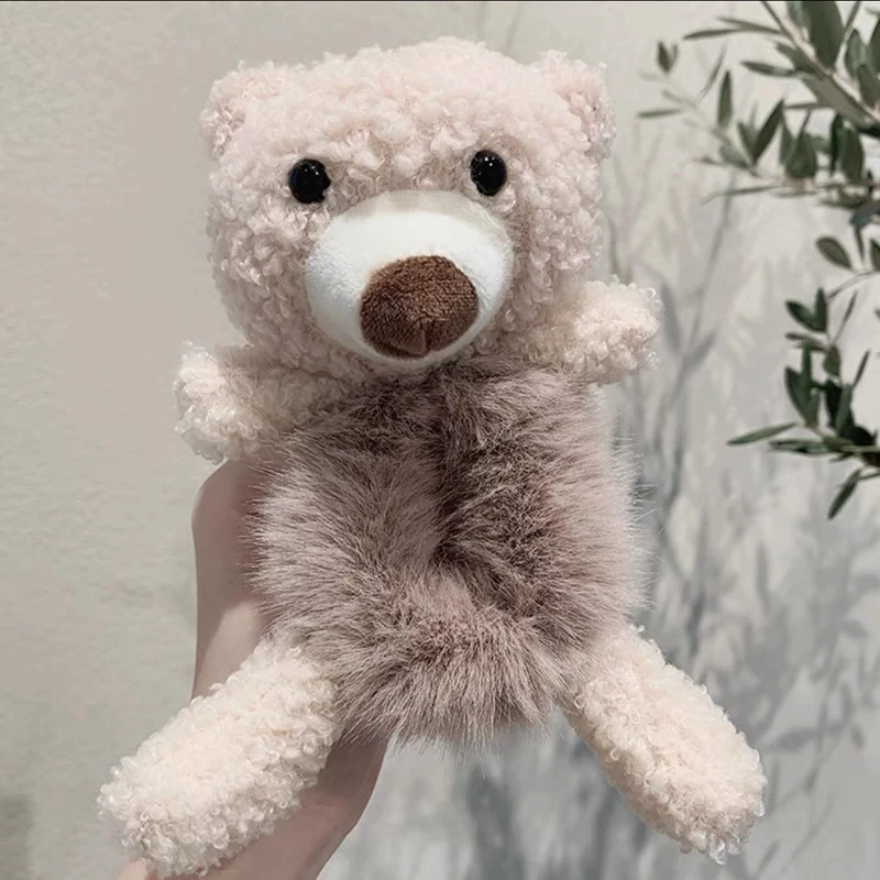 

Cute Plush Bear Hair Rope Fashion Women Hair Scrunchies Girls Elastic Hair Band Ponytail Holder Hair Accessories