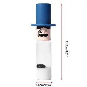 Цилиндрическая феррожидкость в бутылке, антистрессовые игрушки, магнитный дисплей жидкости GXMB