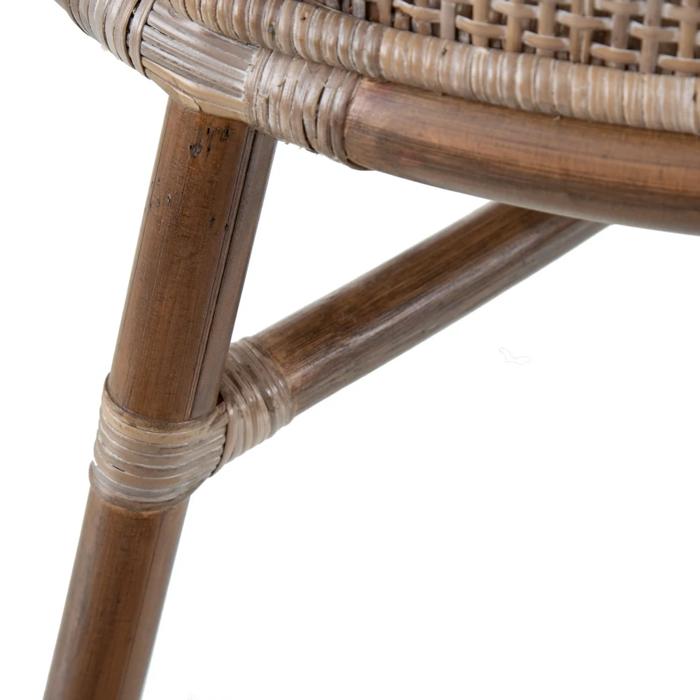 Салонный салон Sillon natural-коричневый РАТАН 58x62x79 см |
