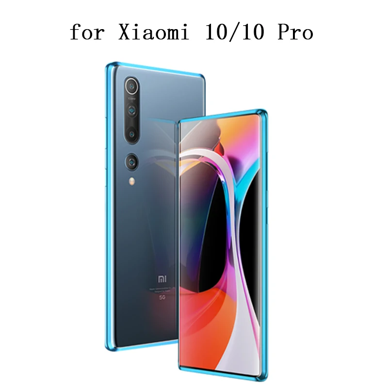 

Магнитный адсорбционный чехол для Xiaomi 10 Pro, двухсторонний чехол из закаленного стекла для Xiaomi MI 10, 10PRO, XIAOMI10