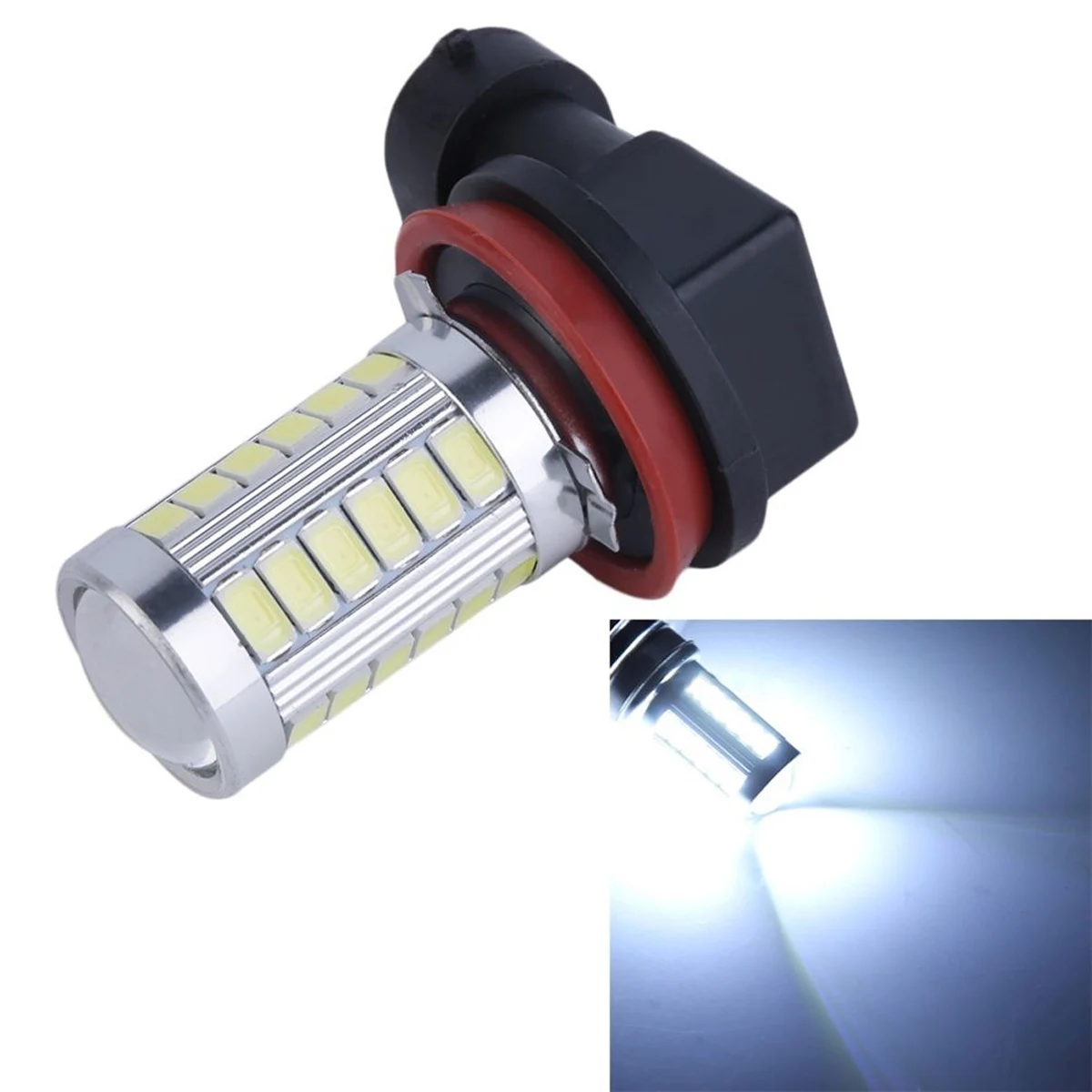 1 шт. H11 5630 33LED 33 SMD 12V 30W 800LM 6500K Высокое Яркость Противотуманные фары Дневные Фары