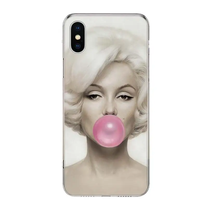 Чехол для телефона с изображением девушки Мэрилин Монро iPhone 13 12 11 Pro Max 6X8 6S 7 Plus XS XR