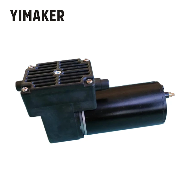 YIMAKER микро вакуумный насос-80 кПа DC12V 24V автоматическая низкая мощность всасывающая щетка поршневой воздушный насос Коррозионностойкий