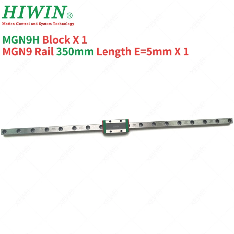 HIWIN нержавеющая сталь 2 шт MGN9 250 мм рельсы 1 шт MGN9 350 мм рельсы с 3 шт MGN9H каретки для 3d принтера Pro