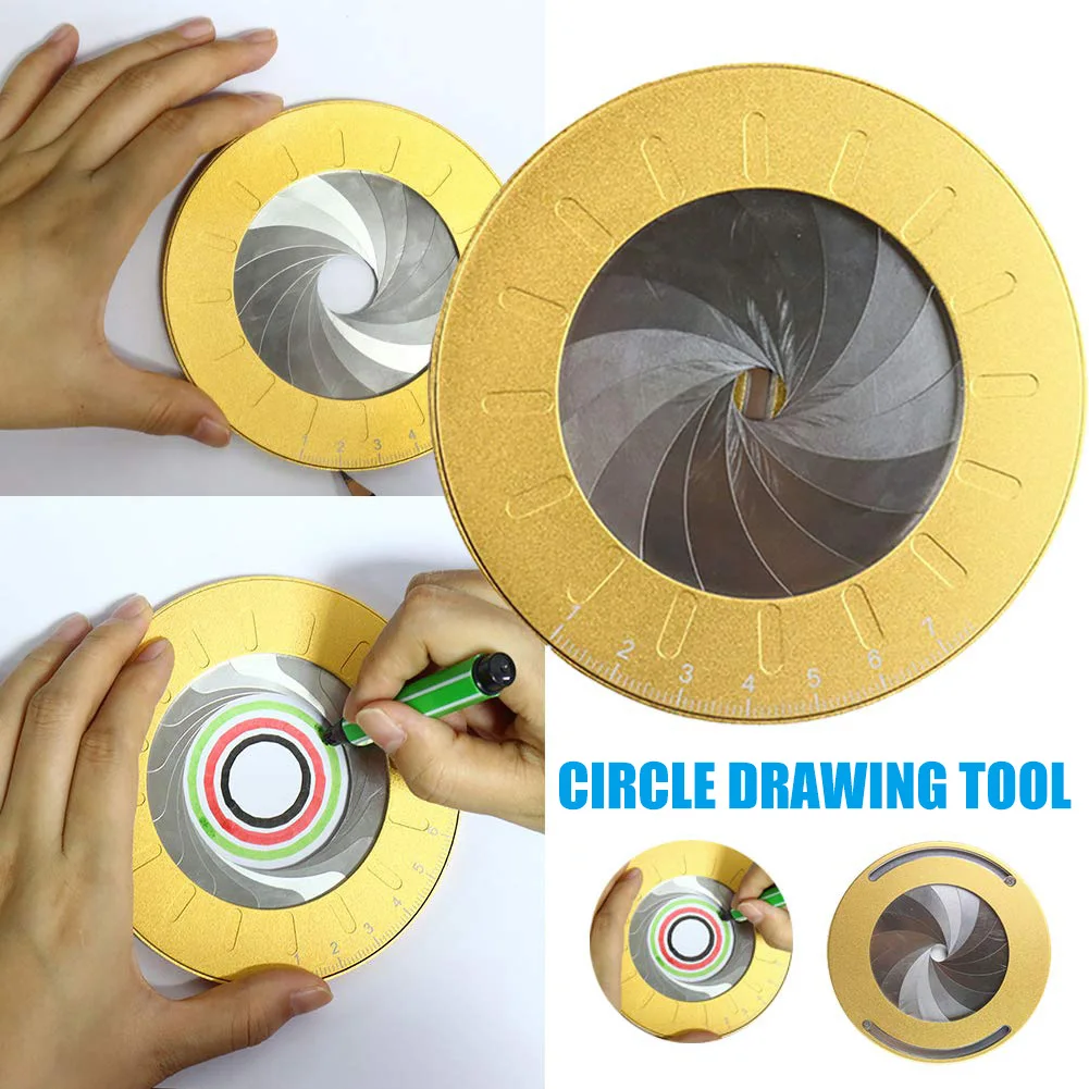 

Newest Flexible Circle Drawing Tool Rotary Adjustable Small Durable for Woodworking Designer