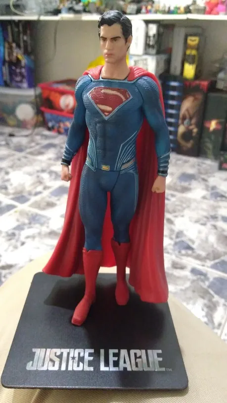 DC Лига Справедливости ARTFX + Статуя флэш и чудо-женщины Бэтмен Супермен киборг