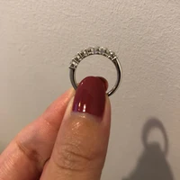 Eternal Radiance Moissanite Wedding Band 3