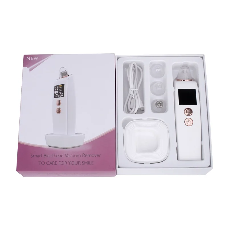 

4 In1 Blackhead Remover Black Dot Nose Deep Cleaner Vacuum Suction Pore Acne Pimple Removal Skin Beauty Clean Skin Wireless