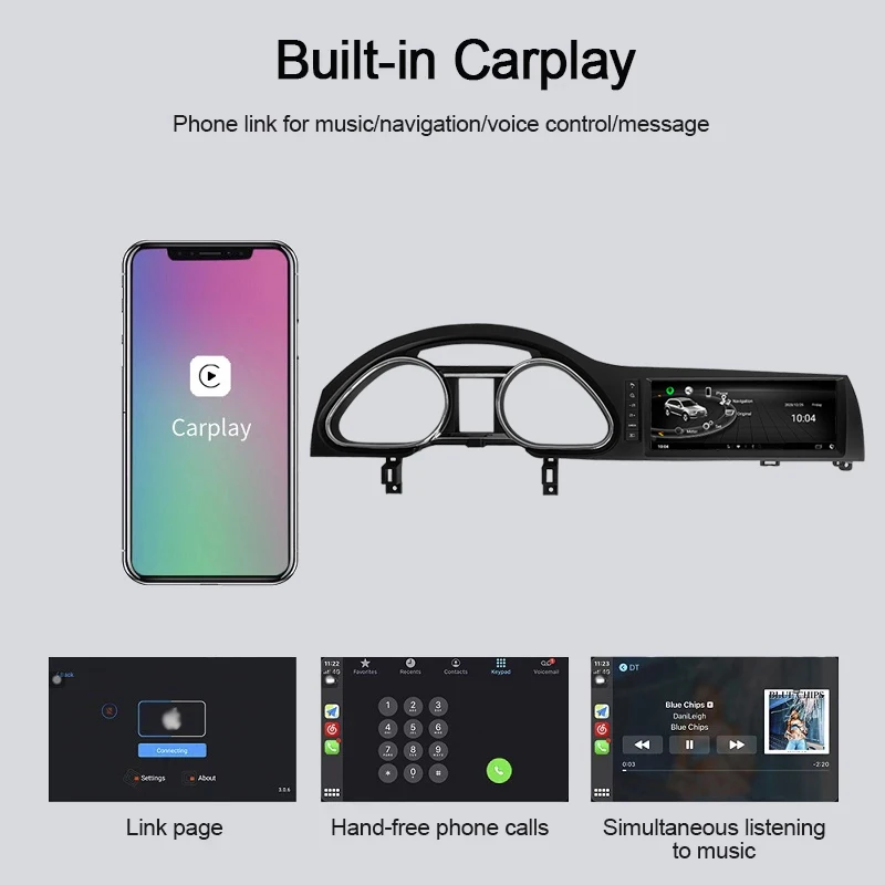 COHO для Audi Q7 2005-2015 черный серебристый Android 9 Восьмиядерный 6 + 128G навигация Радио