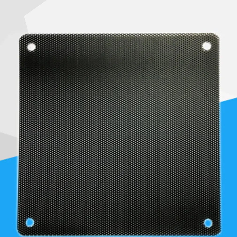 

12Cm Chassis Fan Dust Net Cover Black Computer Host Fan Bit Power Supply Filter Dust Net 12 Cm With Holes