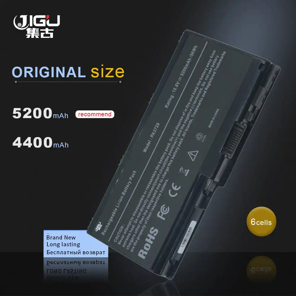 Аккумуляторная батарея JIGU для ноутбука фреза TOSHIBA Dynabook Qosmio GXW/70LW 90LW 97K 97L G60 G65 G65W|laptop