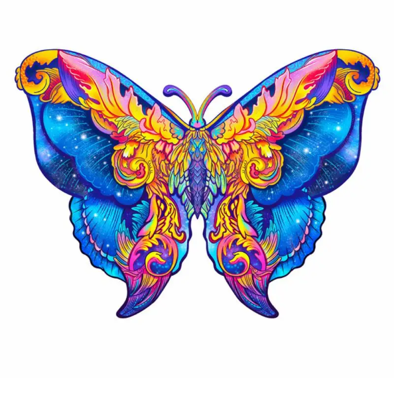 

Wooden Animal Puzzles For Adults DIY Puzzle Each Piece Is Animal Shaped Puzzles Christmas Gifts For Kids Jigsaw Educational Toys