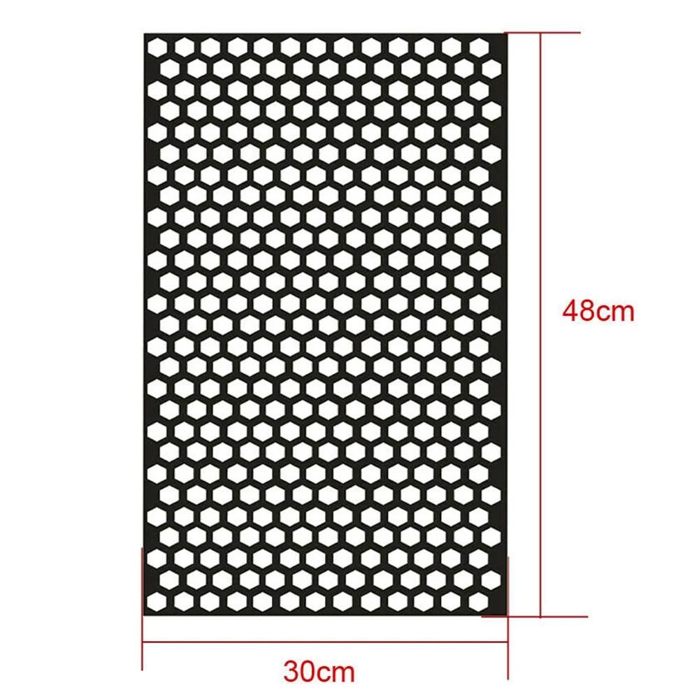

Car Rear Tail Light Honeycomb Sticker Exterior Accessories 48x30 Cm/18.9x11.8 in