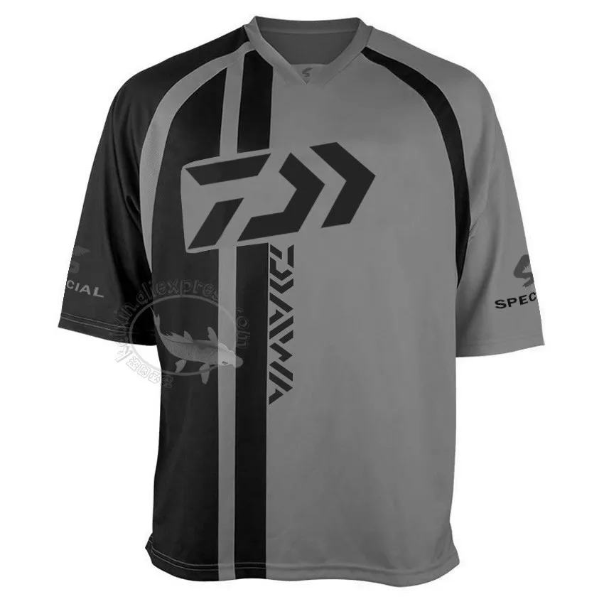 Daiwa быстросохнущая дышащая рубашка для рыбалки с защитой от ультрафиолета, спортивная одежда для женщин, футболка для бега и пешего туризма, одежда для рыбалки - Цвет: 1101