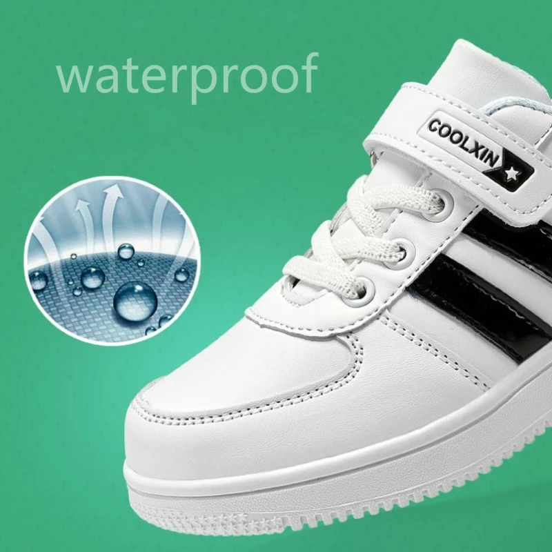 Детские кроссовки для скейтбординга из искусственной кожи мальчиков и