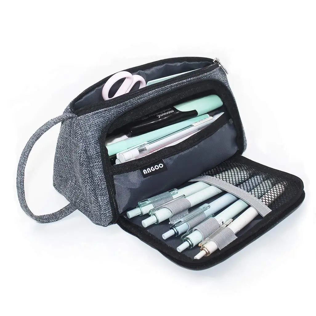 Big Kawaii Pencil Case Quality Large Capacity Pencilcase School Pen Case Supplies Pencil Bag School Box Pencils Pouch Stationery