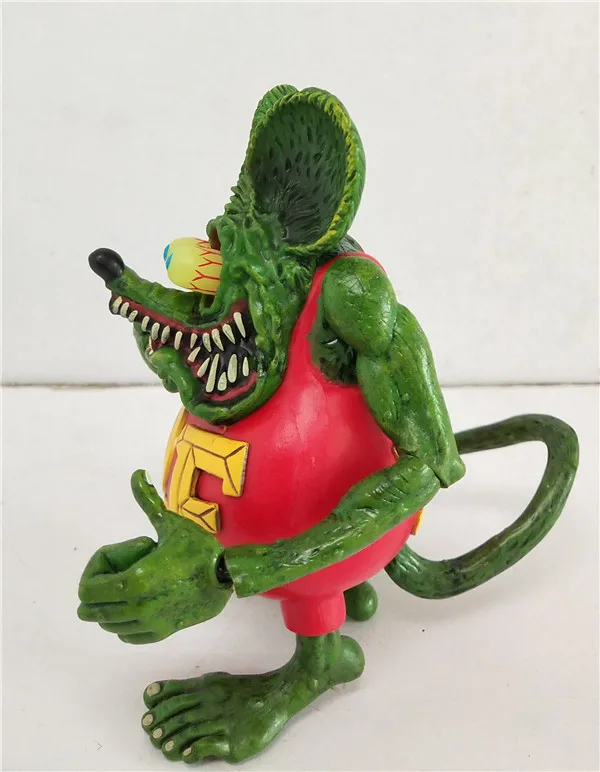 12 см твердая ПВХ панк RF крыса Финк экшн фигурка шарнирные куклы руки могут