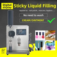 dingdu peristaltic pump sticky liquid filling machine lrdb 1a nail polish cream ointment perfume mascara lipgloss filler
