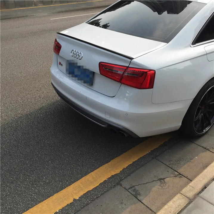 Спойлер для Audi A4 A4L высококачественный Автомобильный задний спойлер из