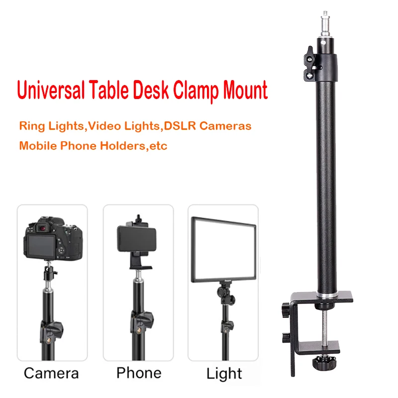 Регулируемое Универсальное крепление для стол зажим подставка 1/4 &quotвинтовой