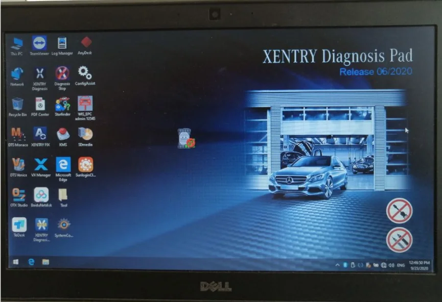 2020 высокое качество DeII Hdd xentry программное обеспечение 12 версия для SD c4 Sd