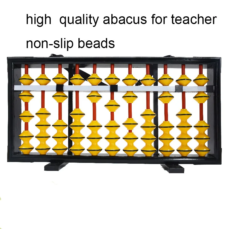 Высокое качество 11 столбик деревянные висячие Нескользящие Abacus большой размер