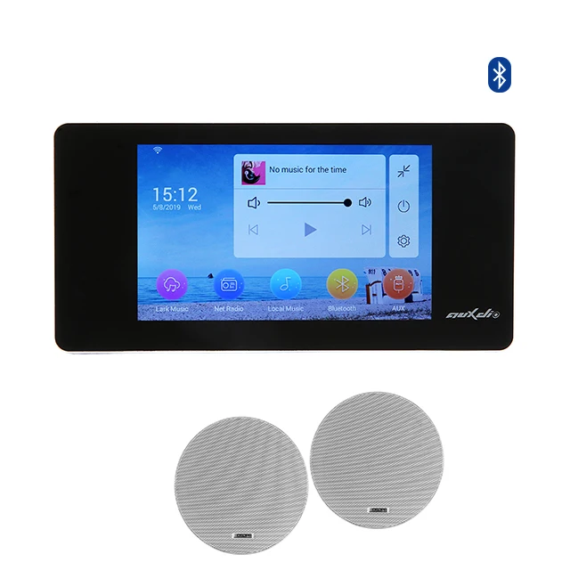 

Blue tooth In Wall Amplifier Player Multi Room Smart Home Ceiling Speaker System Stereo Wall Amplifier with Ceiling Speaker