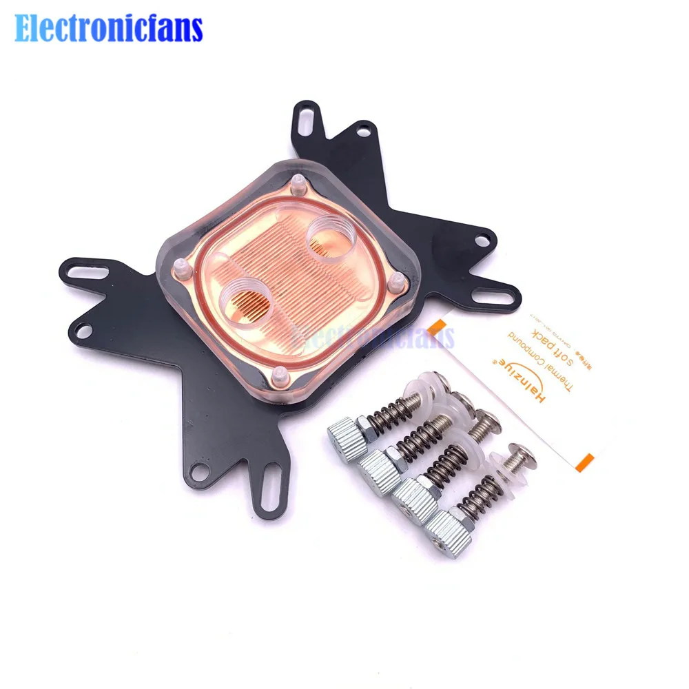 Кулер для процессора типа бабочка радиатор водяного охлаждения ЦП с внешним