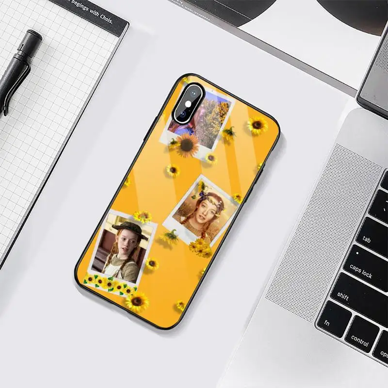 

TV series Anne with an E Phone Case Tempered glass For iphone 6 6S 7 8 plus X XS XR 11 12 mini PRO MAX