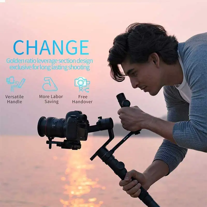 FeiyuTech ремонт AK4500 ручной 3-осевой карданный стабилизатор для DSLR-камеры Sony/Panasonic/Canon