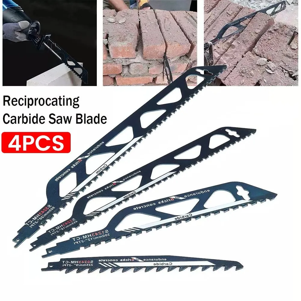 

Carbide Saw Blades For Saber Saws Reciprocating Saw Blade Red/Grey S0243HM