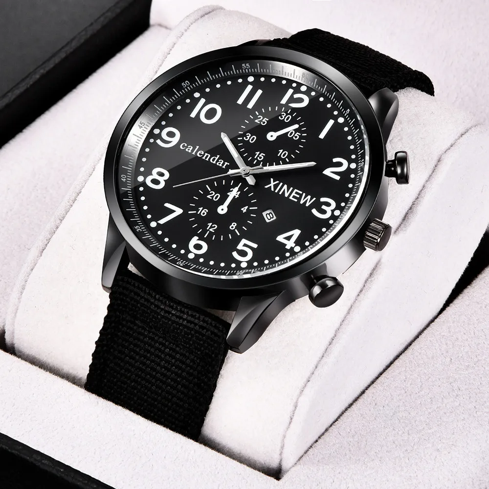 

Men Watch Sports Quartz Watches Luxury Male Quartz Wrist Luxury Self Winding Mens Watch 2020 Sports Chronograph Quartz Male