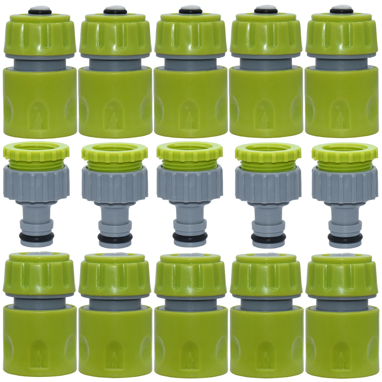KESLA 10PCS 16mm Hose Garden Tap Water Hose Pipe 1/2 inch Connector Quick Connect Adapter Fitting Repair Watering Greenhouse