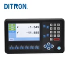 Ditron D80-2V 2 оси экран УЦИ цифровой индикации с 7 дюймовый большой ЖК-дисплей Дисплей для Токарный станок с ЧПУфрезерный станок с ЧПУ