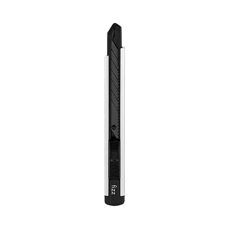 Серый Xiaomi Youpin Fizz алюминиевый сплав универсальный нож металлическое лезвие самофиксирующийся дизайн острый угол с переломом нож для художественной резки - Цвет: Серый