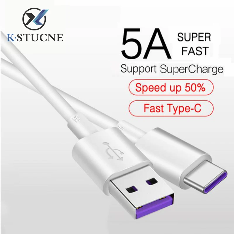 5А type C USB кабель Supercharge быстрое зарядное устройство для телефона Android планшет
