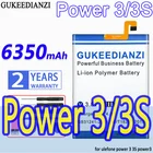 Аккумулятор большой емкости GUKEEDIANZI 3 3s 6350 мАч для ulefone Power 3 3S power 3 Bateria