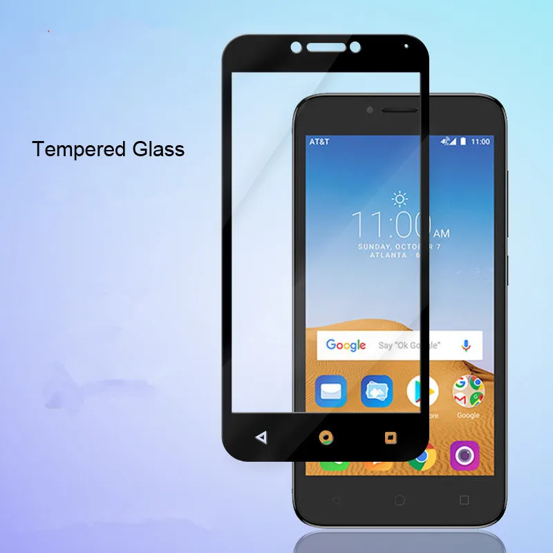 

2,5 D защитное закаленное стекло Peep предотвращение, анти, полная защита экрана для Alcatel tetra 7/A30 Fierce
