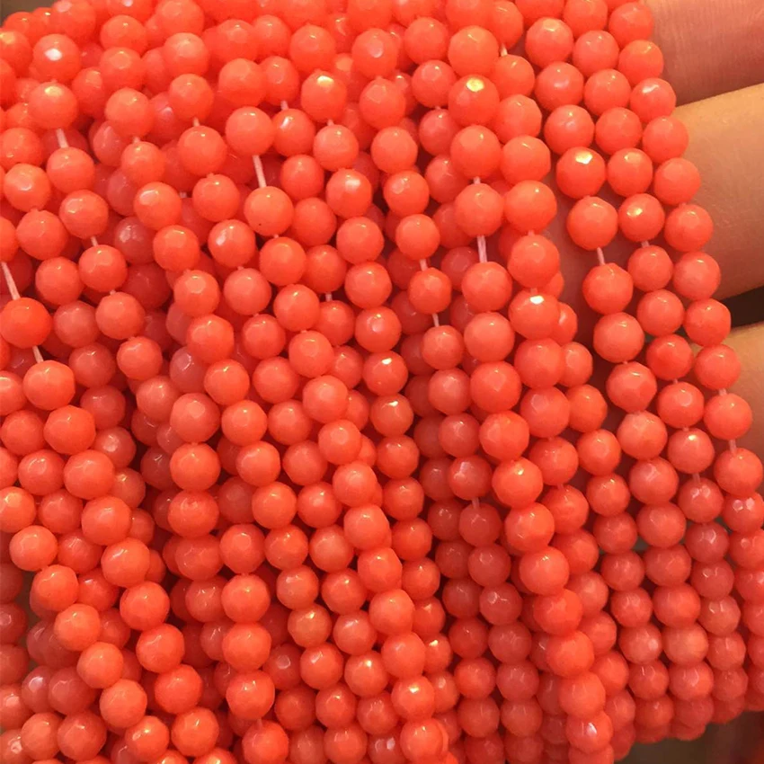 3 цвет натуральный красный белый orange кораллового камня яшмы 4 5 6 7 8 9 10 мм круглый