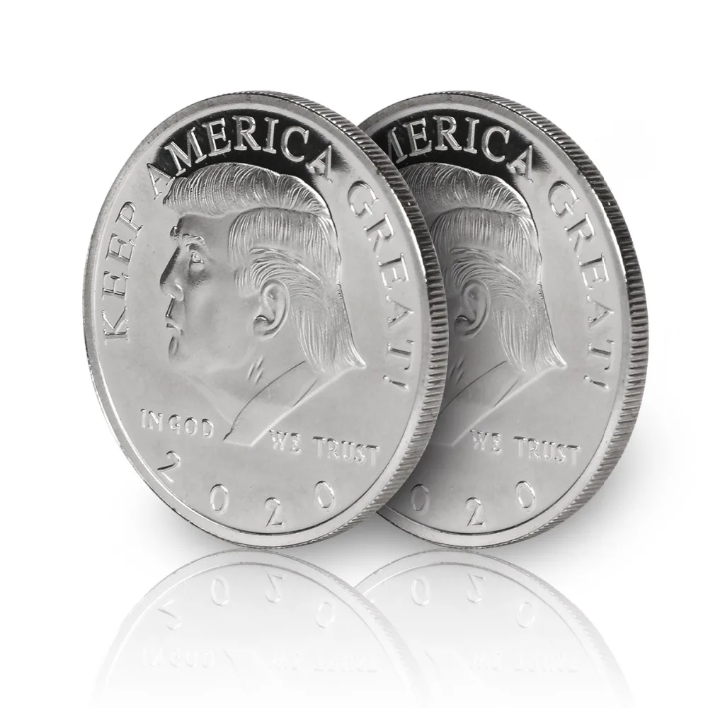 Трамп 2020 держать Америку Великий коммандер главный Золотой вызов монета