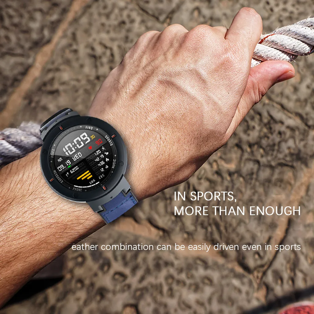 Спортивные силиконовые часы браслет ремешок для Xiaomi Huami Amazfit Verge Молодежные часы умные часы долговечные аксессуары#731