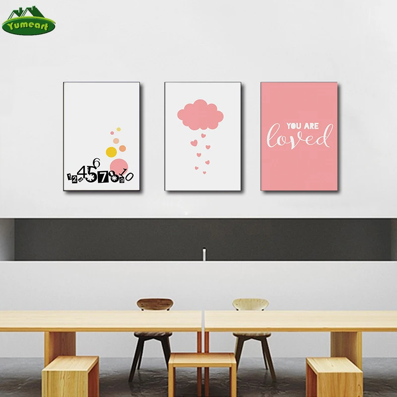 Картины на холсте в скандинавском стиле милые постеры с изображением Льва тигра